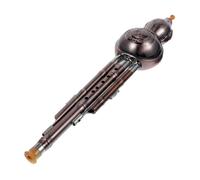 HEATSHAKING Flauto di Cucurbitacee Tradizionale Cinese per Principianti, 1 Pezzo in Pp Oro Nodo Cinese, Elegante per Praticare lo Strumento Musicale Stili multipli