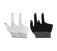 HEATSHAKING Guanti da Gioco in Nylon e Grafene Touchscreen Traspiranti 2 Paia Comodi e Resistenti al Sudore per Gaming Mobile e Smartphone