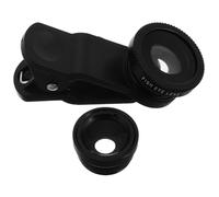 HEATSHAKING Kit Lenti Fotocamera per Smartphone con Fisheye Grandangolare e Macro Adattatore per Foto e Zoom Clip Facile Usare per Migliorare Schermo e Effetti Visivi