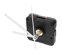 HEATSHAKING Meccanismo Movimento Orologio Silenzioso Lancette Bianche Kit Completo per Orologi da Parete Fai da Te Resistente Facile da Montare per Riparazione Casa