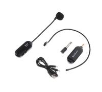 HEATSHAKING Microfono Da Testa Wireless Uhf Piccolo Leggero Microfono Senza Fili Per Insegnanti e Arti Performative, Cuffia Headset Connessione Semplice e Uso Prolungato