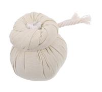 HEATSHAKING Palline Da Massaggio In Legno Di Assenzio Palline Da Massaggio Alle Erbe Palline Da Massaggio Thailandese Strumenti Per Il Massaggio Thailandese Dei Piedi Beige Cotone E Lino