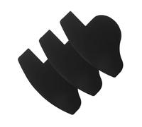 HEATSHAKING per Modellare Barba e Attaccatura Chioma Strumento Facile Set da 3 in Pvc Nero per Progettazione del dei Capelli e Ottimizzazione della Densità della Barba