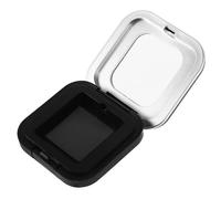 HEATSHAKING Scatola Magnetica per Ombretti Nera in Plastica, Compatta e Portatile, per Mix And Match Colori, come Accessorio Viaggio per Donna