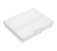 HEATSHAKING Scatola Porta Batterie Aaa per 48 Pile, Contenitore Trasparente in Plastica che Protegge da Danni e Perdite, per Uso in Movimento e Ambienti Commerciali