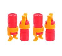HEATSHAKING Set 4 Pezzi Morsetti a Vite Abs Porta Viti Pinze di Fissaggio per Avvitatori Elettrici e Manuali, Utensili per Lavorazione Legno, Supporto Clip Porta Punta per Falegnami