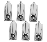 HEATSHAKING Set 6 Blocchetti per Rullante in Metallo Elettroplaccato a Doppia Estremità per Batteria Compatibili Vari Installazione Facile e Duratura Accessori per Batteristi