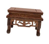 HEATSHAKING Supporto Per Vaso Di Fiori in Legno Massello, Piedistallo Rettangolare Stabile Per Espositori Da Interno, Base Decorativa Per Statue Di Buddha e Teiere, Per Arredamento Casa, Confezione