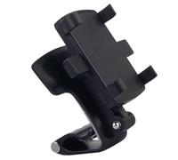 HEATSHAKING Supporto Telefonino per Auto Presa Sicura in Abs e Silicone Nero per Cruscotto e Parabrezza, la Sicurezza di Guida e Uso Desktop