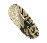 HEATSHAKING Tappetino Per Ciotola Tibetana Cuscino Porta Ciotola Buddha Materiale Stabile e Durevole Resistente All’abrasione Pratico Per Uso Prolungato Design Creativo Ricamato Significato Bu