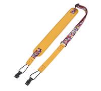 HEATSHAKING Tracolla Regolabile Per Ukulele Senza Foratura in Pelle Pu Design Confortevole Che Rimane in Posizione Accessorio Per Strumento