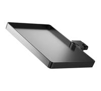 HEATSHAKING Vassoio Stabile e Antiscivolo in Abs per Supporto Microfono Nero Morsetto per Diametro 1-3,5 Cm per Smartphone e Dispositivi Vari in Live Streaming