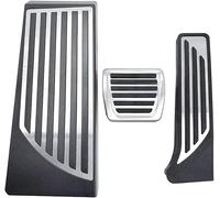 HEAU Copertura del Pedali per Alfa Romeo Stelvio 2017-2023, Acceleratore Freno Kit Pedaliera, Antiscivolo Pedale Pad Copertura, Copri-Pedale Foot Resto, Copripedali