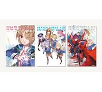 HEAVEN BURNS RED OFFICIAL ARTWORKS VOL.1-3 GRANDE LIBRO GIAPPONESE