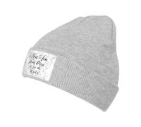 Heaven Don't Miss It Donna Uomo Skull cap Morbido Berretto Beanie in Maglia Elastico Beanie Cappello per Corsa Sci Ciclismo