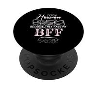 Heaven Is Beautiful My BFF Memorial Loss PopSockets PopGrip Adesivo