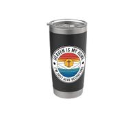 Heaven Is My Home I'm Just Here Recruiting Bicchiere termico in acciaio inox doppia parete