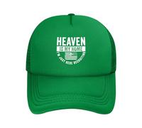 Heaven Is My Home I'm Just Here Recruiting Unisex Snapback cap Classic Cappellino con Visiera Casual Berretto da Baseball per Estivo All'Aperto Sport