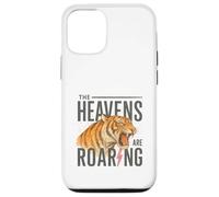 Heaven Roars Tiger Lightning Watercolor Graphic Custodia per iPhone 12/12 Pro