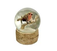 Heaven Sends - Palla di neve con pettirosso