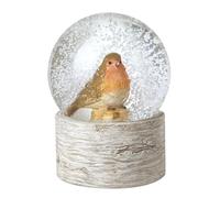 Heaven Sends Palla di neve grande con pettirosso natalizio