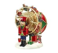 Heaven Sends Schiaccianoci rotante Wind Up ruota panoramica 14 centimetri Music Box