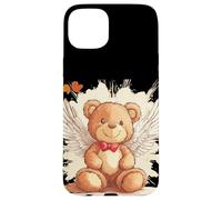 Heaven Sent: divertente orsacchiotto con ali per adulti e bambini Custodia per iPhone 15 Plus