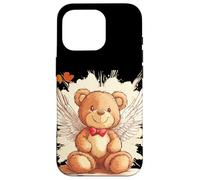 Heaven Sent: divertente orsacchiotto con ali per adulti e bambini Custodia per iPhone 16 Pro