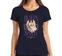 Heaven Spirit Last Symphony Daydream Engel - Maglietta da donna, blu navy, S