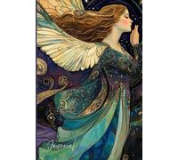 Heavenly Radiance: Art Deco Angel Journal: A Magical Angel-Themed Notebook for Writing, Reflection & Inspiration