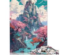 Heavenly Village 2 Puzzle da 1000 pezzi per adulti. Puzzle difficili e stimolanti per bambini adulti. 1000 pezzi (75x50 cm).