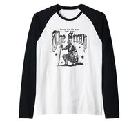 Heavy Are The Hips That Wear The Strap Knight Funny Maglia con Maniche Raglan