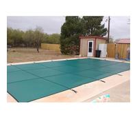 Heavy-Du - Copertura invernale per piscine fuori terra, rete verde, include accessori gonfiabili, protezione resistente alle intemperie, adatta alla maggior parte delle taglie