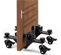 Heavy-Du Door Installat Kit - Set di strumenti hardware per pannelli con maschera per appendere la porta e carrello sollevatore, perfetto per l'installazione di porte pesanti