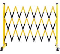 Heavy-Du le Steel Ber Gate con ruote, 1,2 m x 2,5 m, soluzione sicura per il controllo della folla per fermate della metropolitana e degli autobus, facile da montare, ideale per la folla