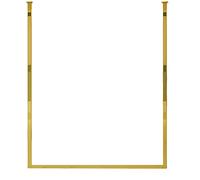 Heavy-Du Metal Hanging Abbigliamento Display Rack Rust-Free 100cm×100cm Sto Rail per Negozi da sposa e vendita al dettaglio Mensola a soffitto ad alto carico Slish d h