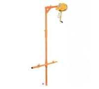 Heavy Du - Set di attrezzi da sollevamento con verricello (150 kg, 25 m) e cavo 5PH 30 m, ideale per uso professionale e industriale, soluzione di sollevamento efficiente