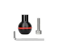 Heavy Duty 1 "Testa A Sfera Adattatore Montaggio A 1/4" Vite Per Immersione Subacquea Riempimento Luce Braccio Vassoio Accessori Macchina Fotografica Professionale Testa A Sfera
