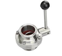 Heavy Duty 10 Bar SUS 316 Acciaio Inossidabile 19-133mm 1.5" 2" -5" Tri Morsetto Valvola a Farfalla Sanitaria Controllo del Flusso Homebrew(89 mm Pipe K 106)