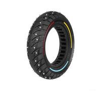 Heavy Duty 10x2.5 pneumatico solido 1280g costruzione in gomma | Antiscivolo per battistrada, guida stabile, scooter elettrico, colore nero, facile da installare