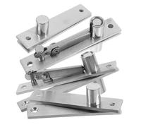 Heavy Duty 180 Degree Pivot Door Hinge Stainless Steel Silver Durable