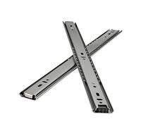 Heavy Duty 300/350/400 mm di estensione completa cassetti scorrevoli - Capacità 45 kg guide con cuscinetti a sfera, montaggio laterale 2, 1 coppia (150 mm/15,2 cm) per un funzionamento regolare e una