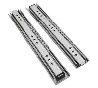Heavy Duty 3Fold cassetto SlidesFull Extension Ball Bearing RailsLocking Mechanism1450mm Lunghezza per un funzionamento regolare e affidabile