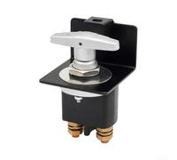 Heavy Duty 455A Intermittente per batteria Interruttore Heavy Duty 455A | Valutazione continua 200A, compatibilità 12-48V, nucleo in rame rosso, stagnato per antiruggine, interruzione di corrente