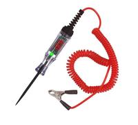 Heavy Duty 5-90V Backlit Digital LED Circuit Tester, Auto Test Light Digital LED Circuit Tester, Electrical Voltage Testers with Extended Spring Wire & Probe for Car, Truck SUV