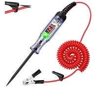 Heavy Duty 5-90V Digital LED Circuit Tester, Test Light Automotive, Auto Bidirectional Light Tester, Electrical Test Pen with Long Probe for Vehicle Car Motorcycle Truck Golf Cart (5-90V)