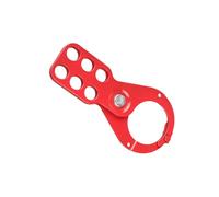 Heavy Duty acciaio Lockout Hasp con 6 fori lucchetto dispositivo industriale per macchinari e aree pericolose Loto industriale serratura Hasp