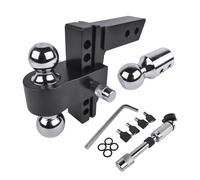 Heavy Duty Adjustable Trailer Hitch Ball Mount Fits Inch Receiver, 6inch Drop/Rise Aluminum Drop Hitch, 12500 LBS Compatibilità versatile