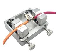 Heavy-Duty Aluminum Soldering Clamp with Temperature-Resistant Jaw, Adjustable DIY Welding Soldering Station Wire Clamp Table, Heavy Duty Aluminum Welding Clamp