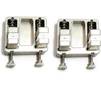 Heavy-Duty Aluminum Welding Clamp, Electric Wire Welding Fixture, Welding Soldering Station Wire Clamp Fixture Bracket Table for Stable Circuit Board Assembly Fixture(2pcs)